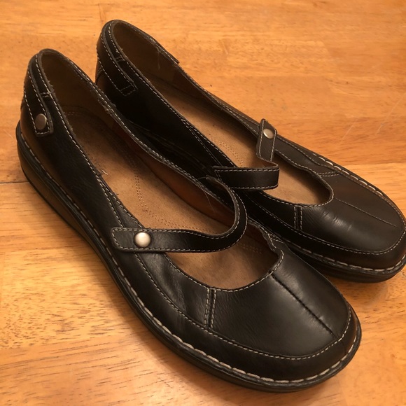 Naturalizer black leather Mary Janes nice outer condition please see photos 9M - Picture 4 of 11